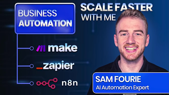 automate workflows with make, zapier, and n8n