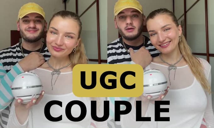 create couples ugc content for tiktok reels youtube