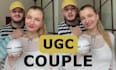 create couples ugc content for tiktok reels youtube