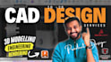 make 3d cad models in fusion 360 and solidworks