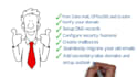 set up business email on google workspace, office 365, outlook, godaddy