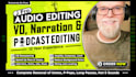 professionally produce fix mix clean edit enhance  eq and master your podcast