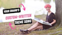 compose and produce a theme song or jingle for your brand