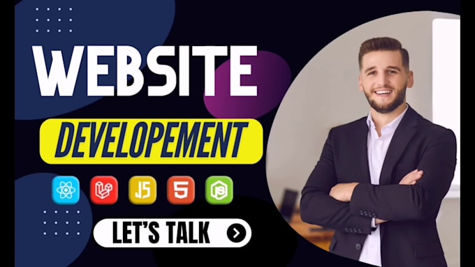 build or rebuild website development as full stack developer