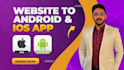 convert your website to android webview app and ios webview app