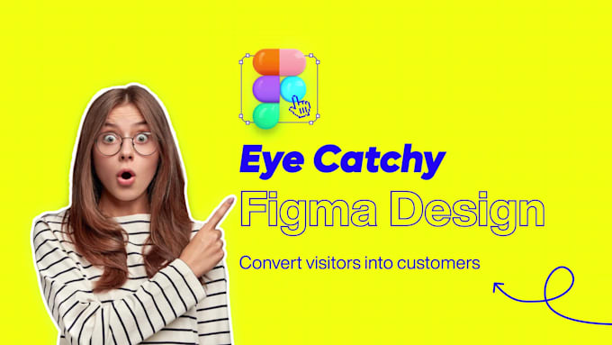 create an appealing figma website ui ux design