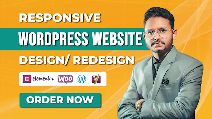 create modern wordpress business and blog website