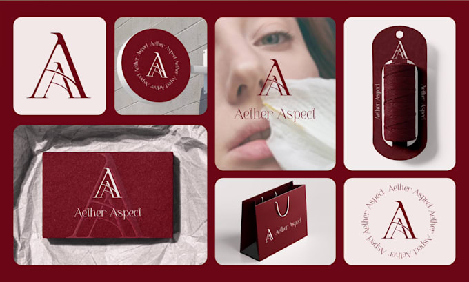 create a logo, guideline, brand book