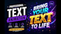 create text animation in adobe after effects