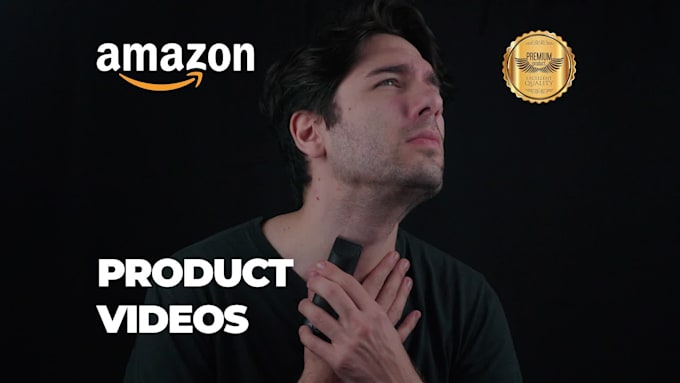 create an amazon product video, commercial ad or listing video
