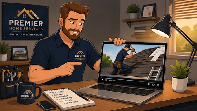 create a home service business explainer video