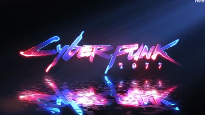 Make a 3d neon intro text or logo animation by Saadyousaf_2 | Fiverr