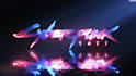 make a 3d neon intro text or logo animation