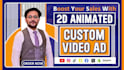 create powtoon 2d animated explainer video or infographic marketing video ads