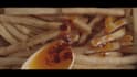 edit food videos with text, transition, music