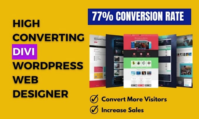 be divi expert for divi wordpress website, divi builder or divi theme