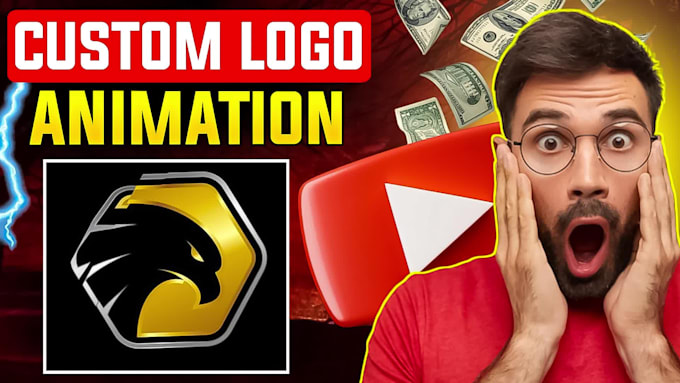 create custom logo animation video or animated intro and outro