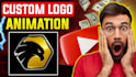 create custom logo animation video or animated intro and outro