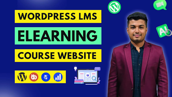 build lms website using learndash, buddyboss, tutor lms elearning