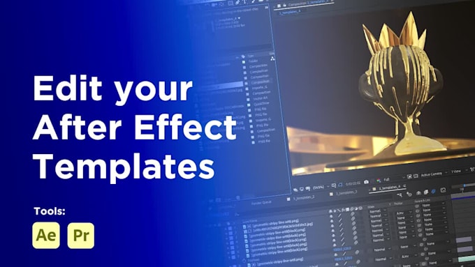 do after effects work and edit templates for you
