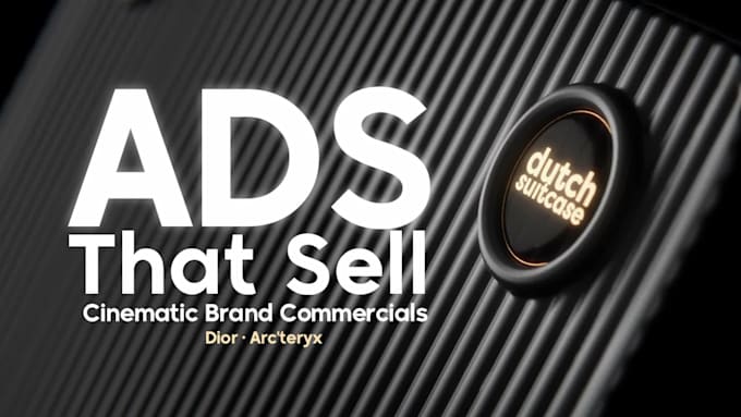 create a cinematic commercial video for your brand