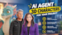 create 3d characters for ai agents with arkit blendshapes