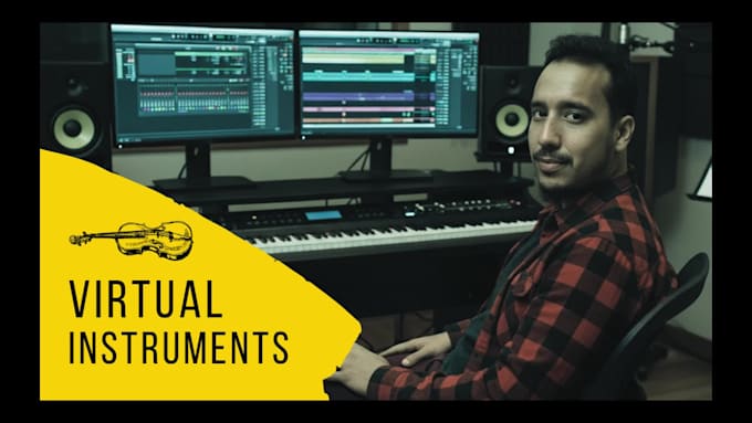 arrange your song with virtual instruments