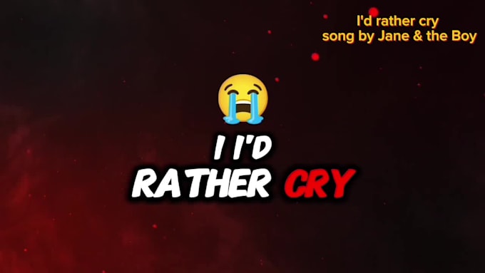 add beautiful animated lyrics to your music video