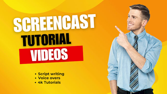 create screencast tutorial video or explainer video for your website or app