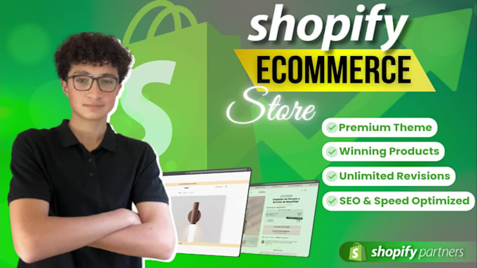 build your ecommerce or dropshipping shopify store