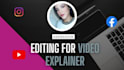 produce an explainer video with stock clips