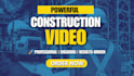 create professional construction video ads