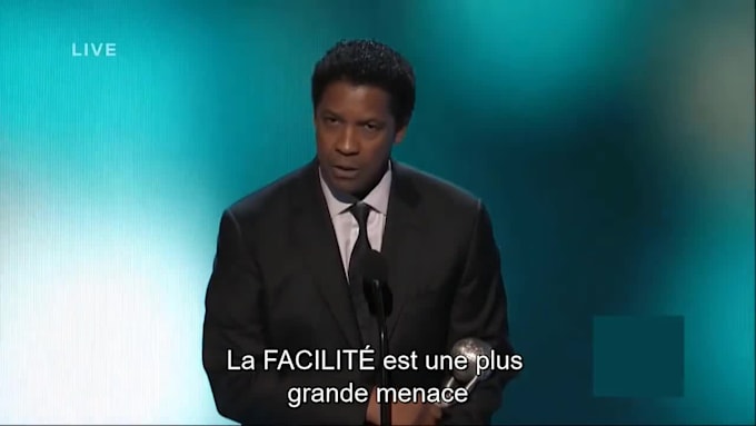 add english or french subtitles, and captions to your video