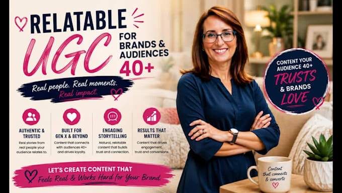 create female gen x ugc high converting tik tok and instagram reels video ads