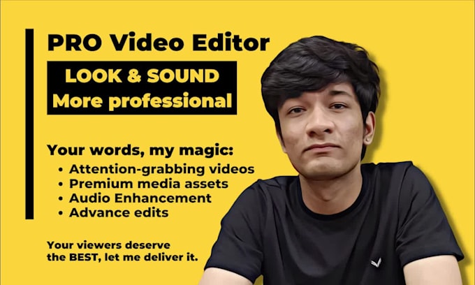 edit, cut, extend and sync audio and video