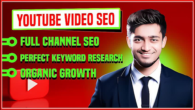 rank youtube video on 1st page with SEO optimization