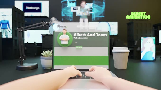 create fully custom 2d explainer video animation