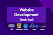 develop website backend in PHP, javascript, jquery, mysql