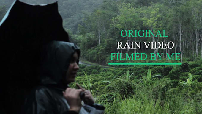 film 4k relaxing rain video with high quality sounds up to 10h