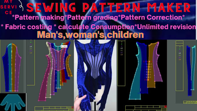 be a sewing pattern maker