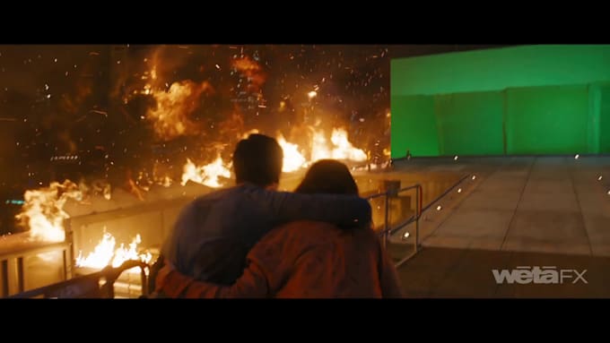 visual effect editing green screen vfx composition visual effects fire explosion
