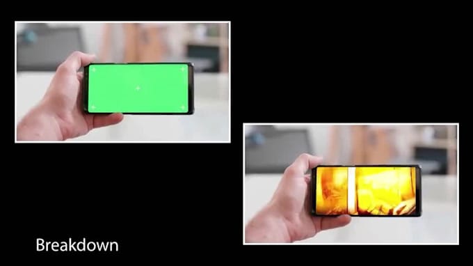 do professional screen replacement motion tracking and green screen removal
