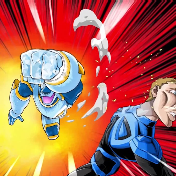 I will do interesting animated motion comics