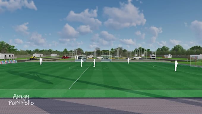 do realistic sports complex and stadium walkthroughs football cricket and more