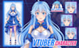 design anime vtuber model live2d high quality ready to rig illustration