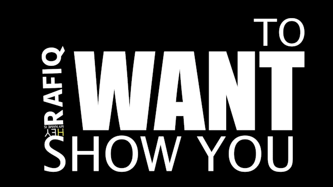 create custom kinetic typography in 24 hours