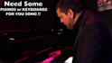 record amazing piano and keyboard tracks on your song