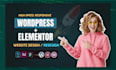 build a professional custom wordpress website with elementor pro