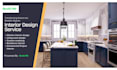 design a kitchen interior with 3d rendering and 2d drawings