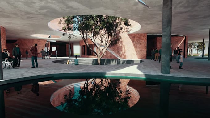 design interior exterior 3d rendering 3d model architecture